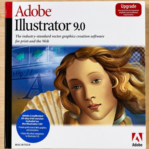 Vintage adobe illustrator - vintage, 9.0